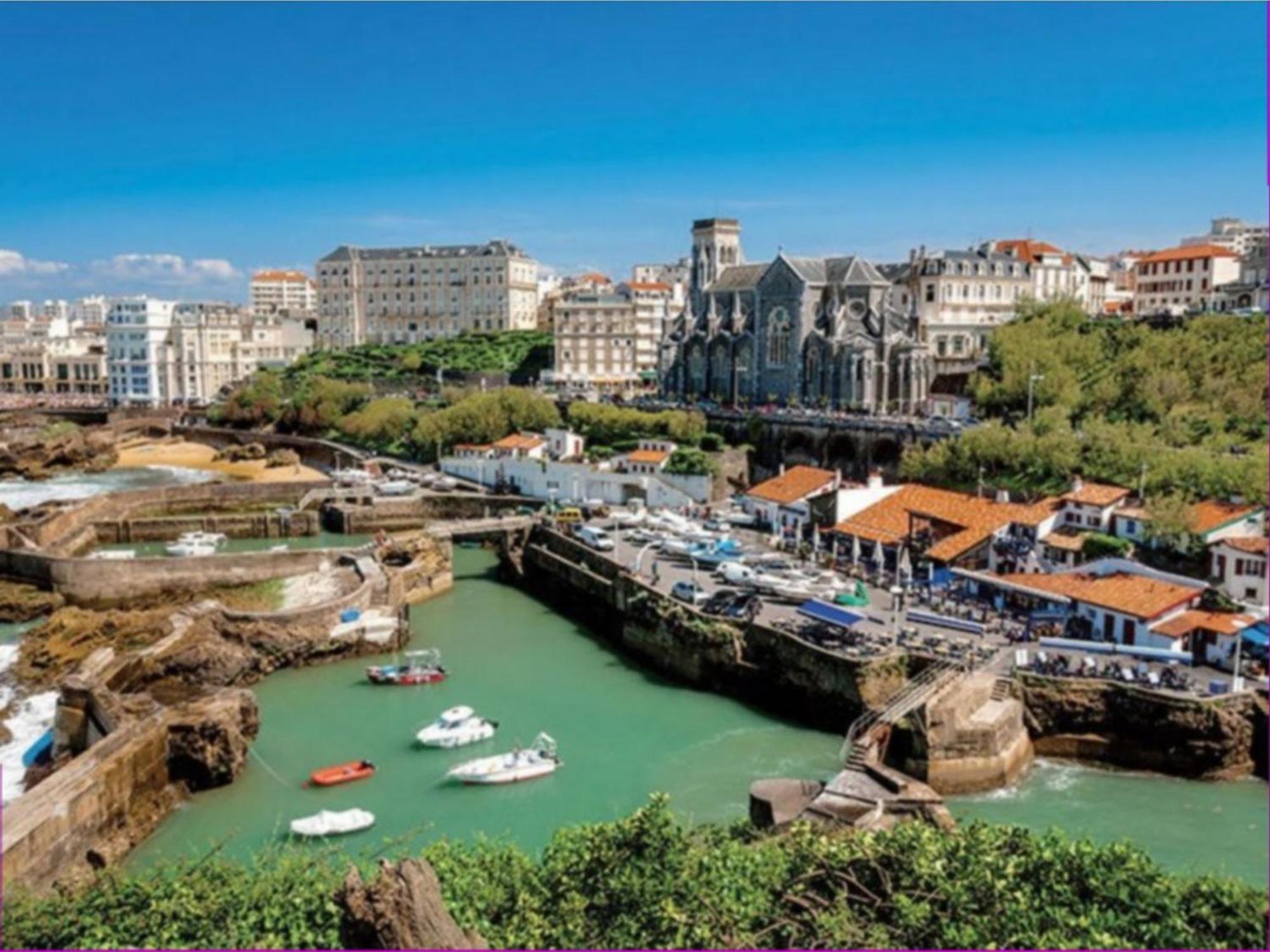 Studio Front De Mer Avec Piscine Et Balcon A Biarritz - Fr-1-3-412 المظهر الخارجي الصورة
